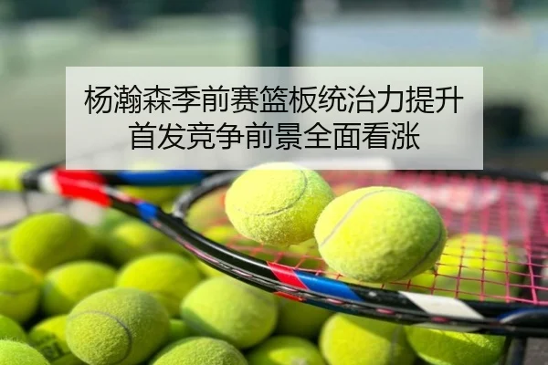 杨瀚森季前赛篮板统治力提升 首发竞争前景全面看涨